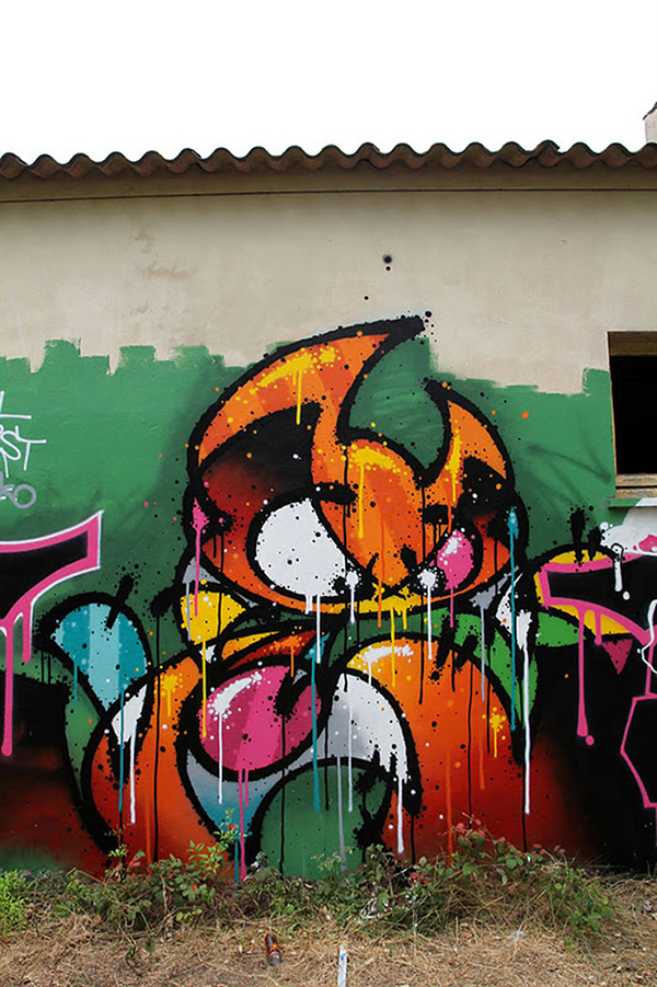 bboy graffiti contemporain