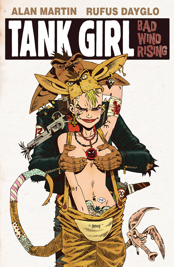 illustration tirée du comics Tank Girl