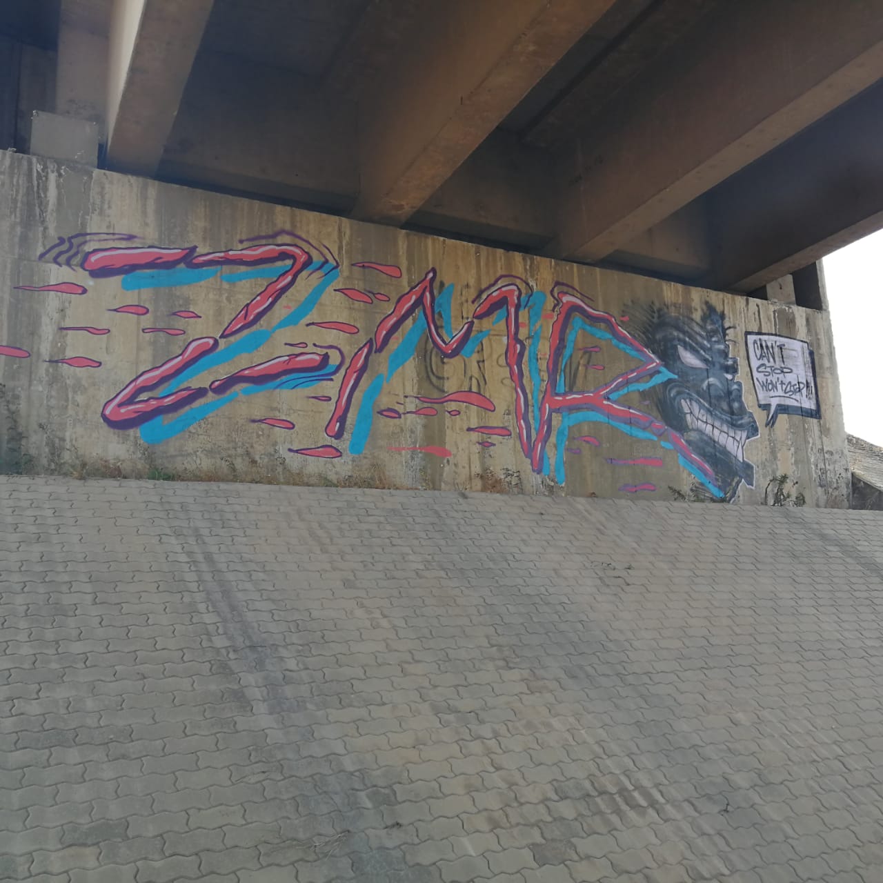 ZMR, crew, graffiti, Maroc, vandal, illégal, Casablanca